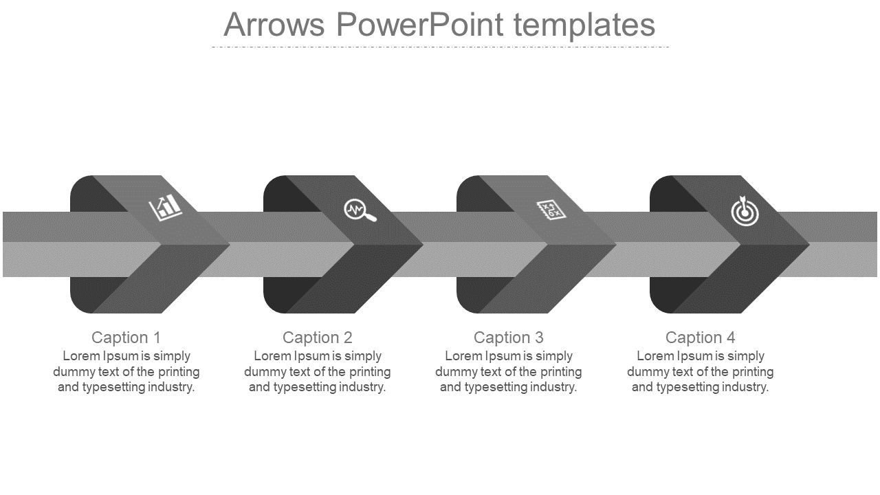 Free - Easy To Use Arrows PowerPoint Templates Presentation